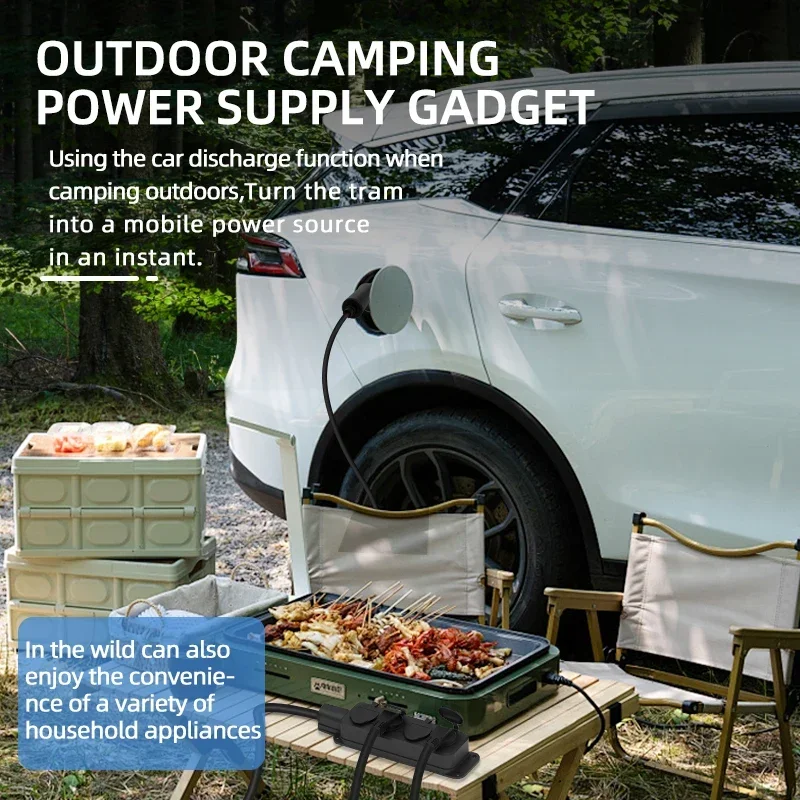 Portable 16A 4KW Electric Car  - Outdoor Power Rack ulasan dan harga