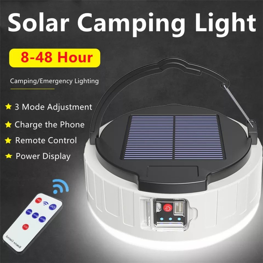 New Solar Led Camping Light Ou - Outdoor Power New Market ulasan dan harga