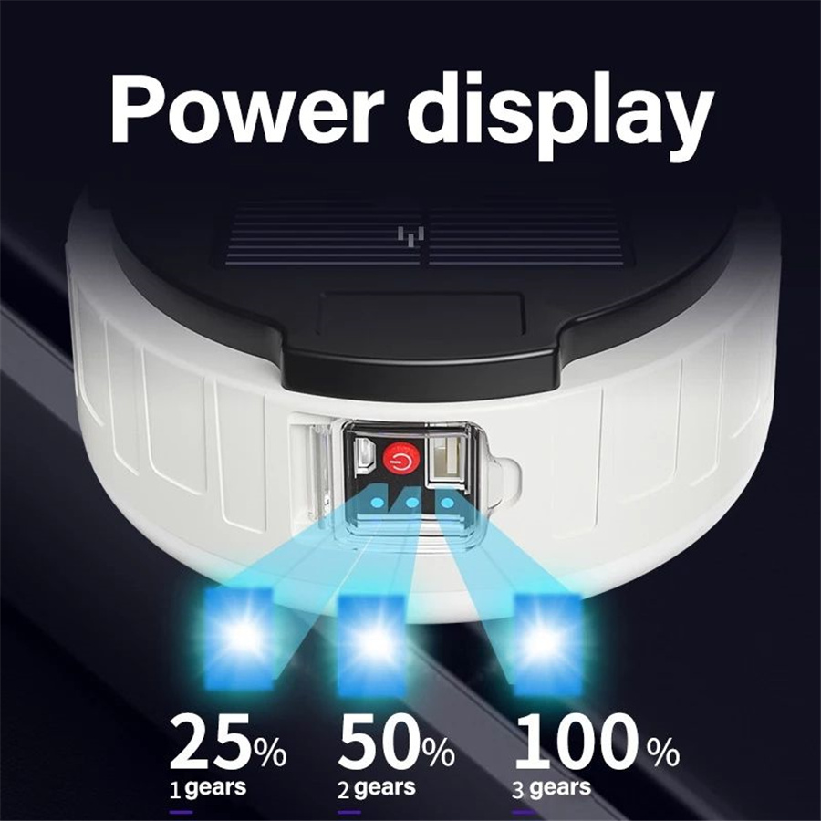 New Solar Led Camping Light Ou - Outdoor Power New Market ulasan dan harga