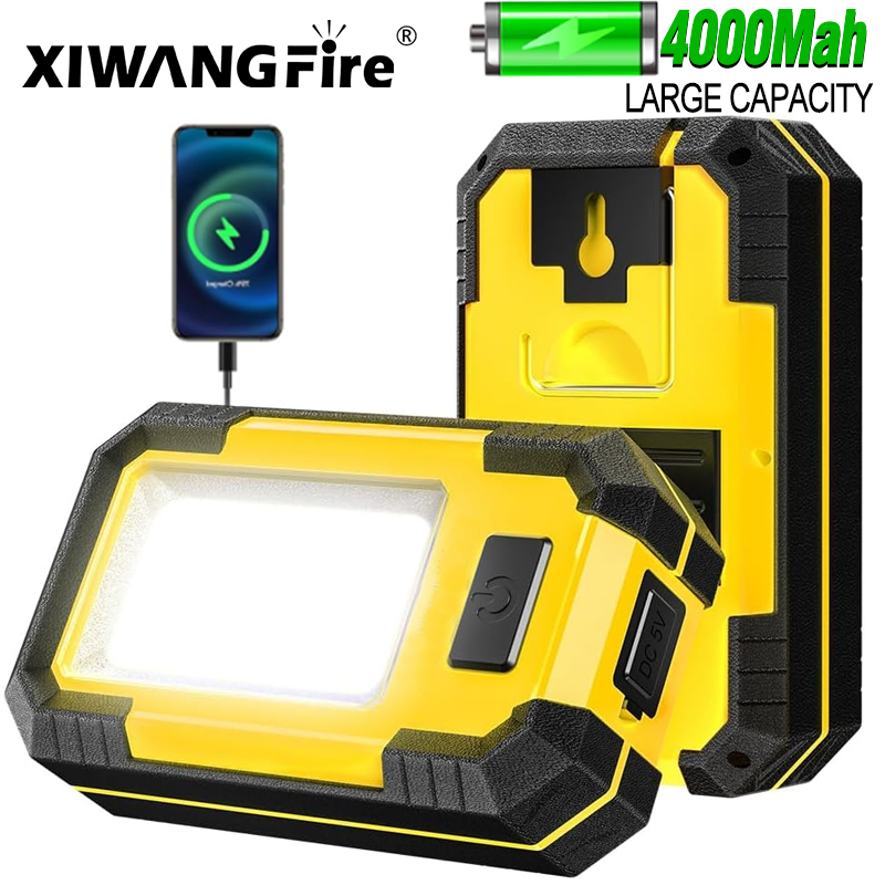 4000MaH Rechargeable Work Ligh - Outdoor Power Works ulasan dan harga