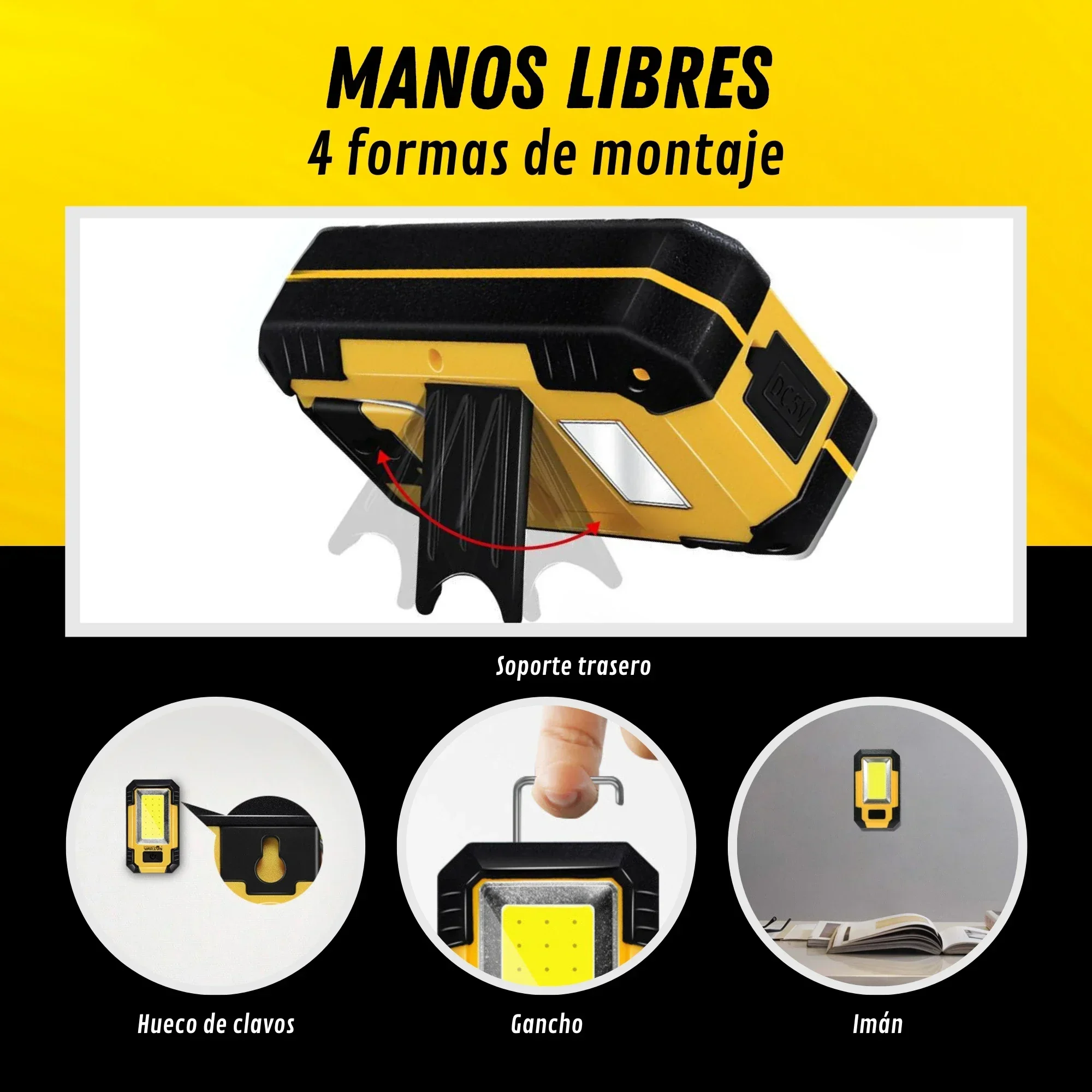 4000MaH Rechargeable Work Ligh - Outdoor Power Works ulasan dan harga