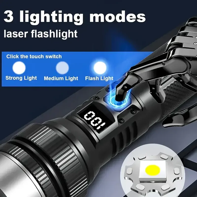 900000LM Powerful LED Flashlig - Outdoor Power Works ulasan dan harga