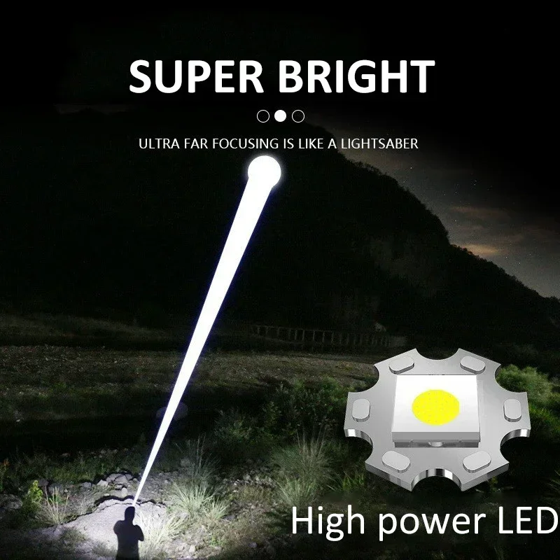 900000LM Powerful LED Flashlig - Outdoor Power Works ulasan dan harga