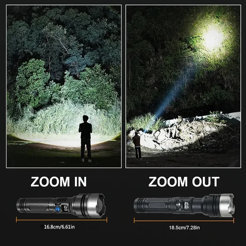 900000LM Powerful LED Flashlig - Outdoor Power Works ulasan dan harga