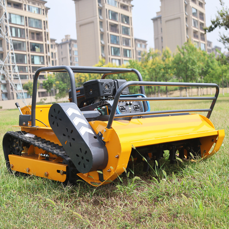 Remote-controlled lawnmower, p - Outdoor Power Works ulasan dan harga
