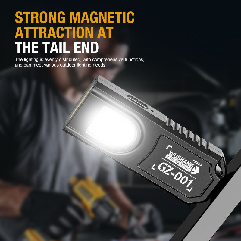 Portable Keychain LED COB Flas - Outdoor Power Works ulasan dan harga